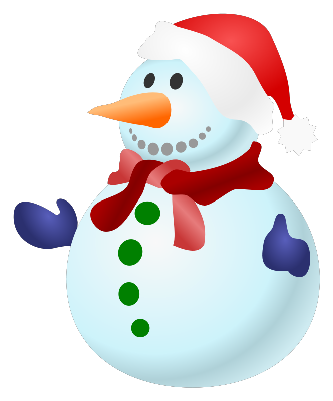 Funny Snowman Clip art | Clipart.dev