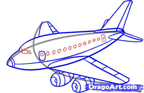 Airplane Drawing For Kids Clip art | Clipart.dev