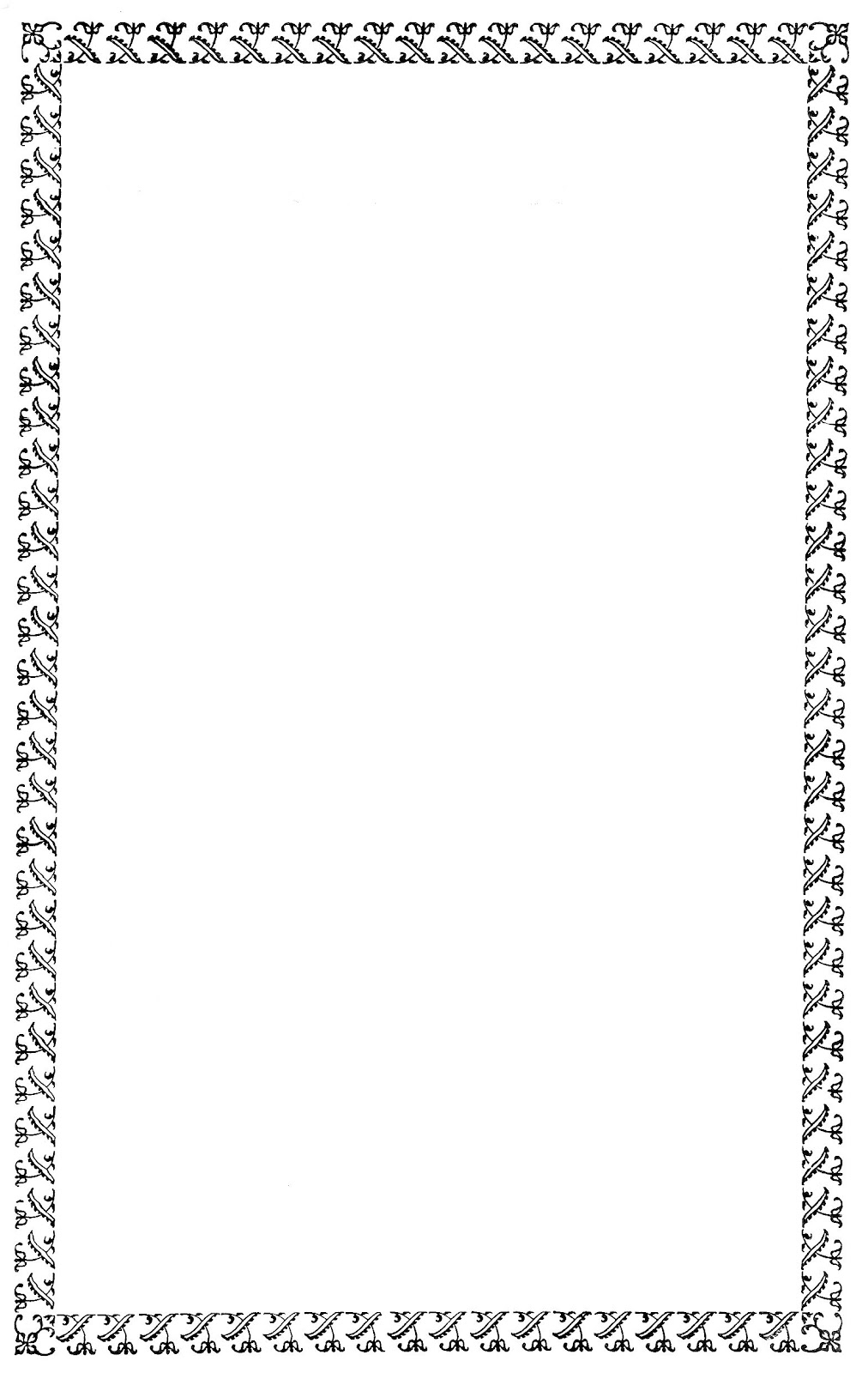 Decorative Borders Clip Art Clipart Dev