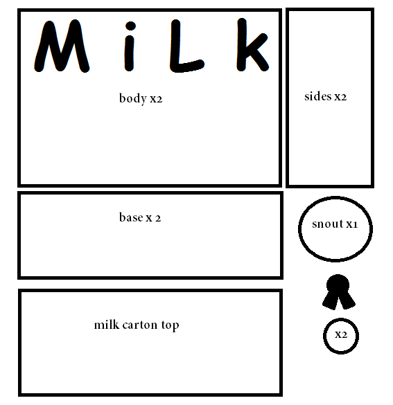 Missing Milk Carton Template Clip Art Clipart Dev