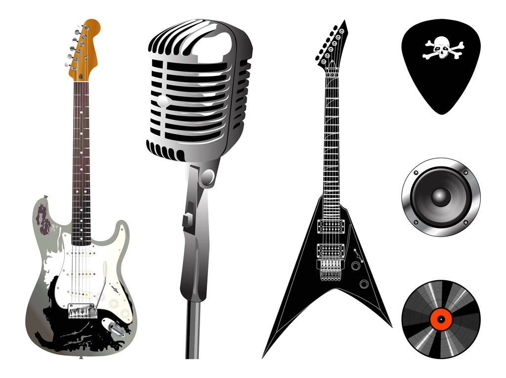 Guitar Vector Art Clip art | Clipart.dev